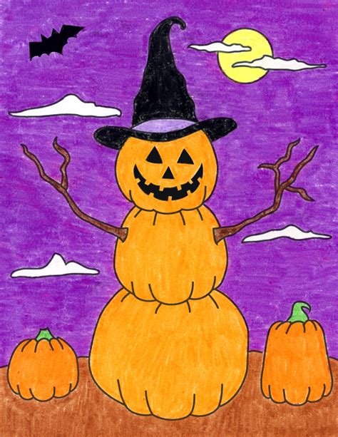 Halloween Drawing Ideas For Kids