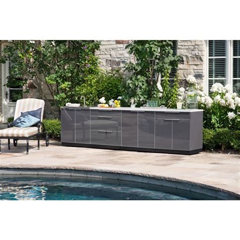 NewAge Products Modular Outdoor Kitchen Outdoor Kitchen Modular Cabinet ...