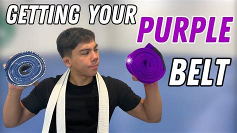 Getting Your Purple Belt in BJJ - YouTube