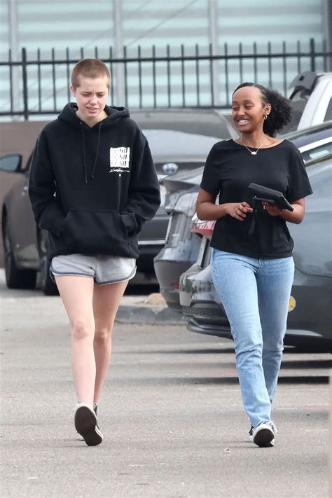 SHILOH and ZAHARA JOLIE-PITT Shopping at Home Depot in Los Angeles 01 ...