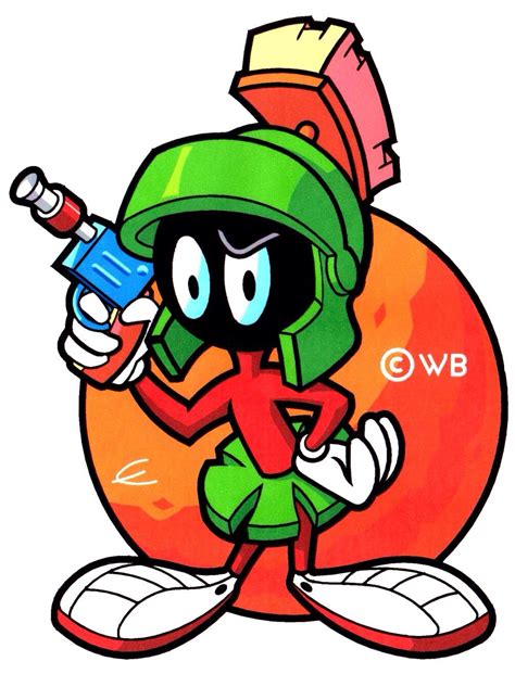 Marvin the Martian | Old cartoon characters, The martian, Marvin the ...