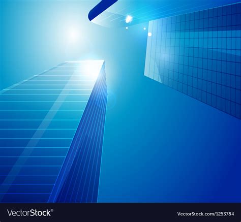 Business centre background Royalty Free Vector Image