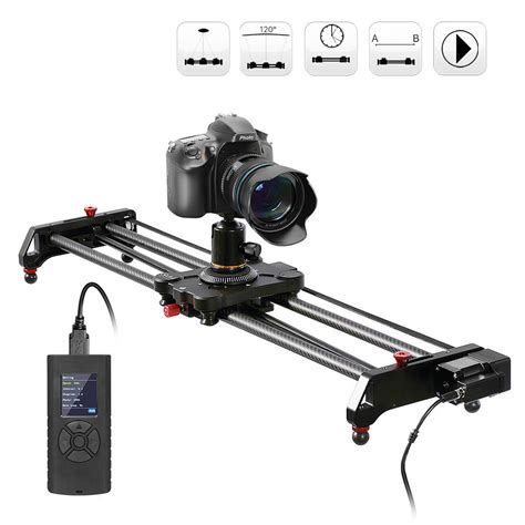 Camera Slider Track Dolly Slider Rail System with Motorized Time Lapse ...