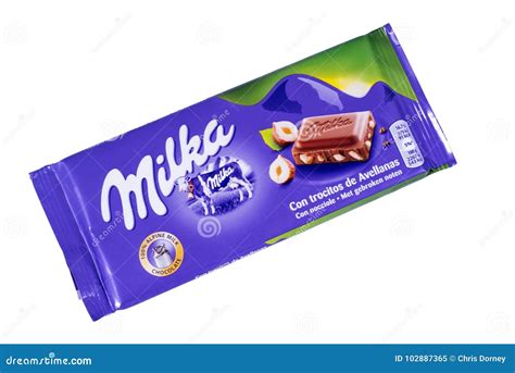 Milka Chocolate Bar editorial image. Image of business - 102887365