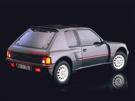 PEUGEOT 205 T16 Specs & Photos - 1984, 1985 - autoevolution