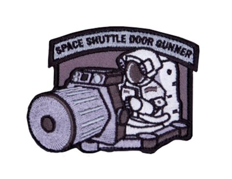 Mil Spec Monkey Patch - Space Shuttle Door Gunner