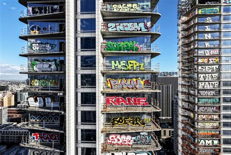 L.A.'s newest tourist attraction? Abandoned high-rises covered in graffiti