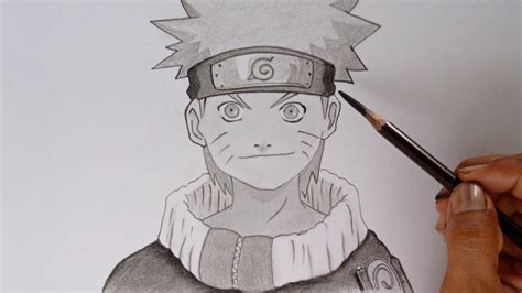 Naruto drawing step by step easy ways with pencil // Naruto Uzumaki ...