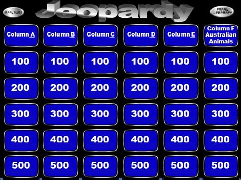 Jeopardy Powerpoint Templates - Powerpoint Templates | Free & Premium ...