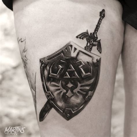 Top 126 + Zelda sword and shield tattoo - Spcminer.com