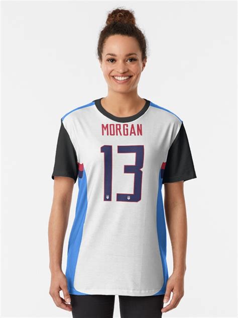 "Alex Morgan USA - #13 Jersey" T-shirt by cocreations | Redbubble