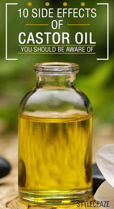 9 Side Effects Of Castor Oil You Should Be Aware Of | Castor oil for ...