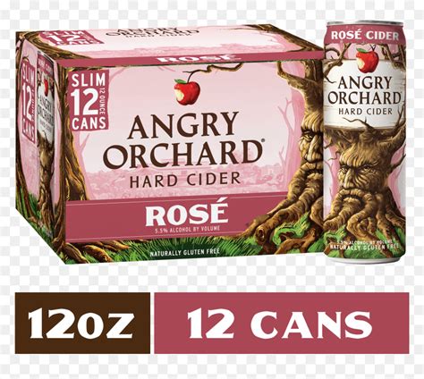 Angry Orchard Rose - Angry Orchard Cans 24 Pack, HD Png Download - vhv