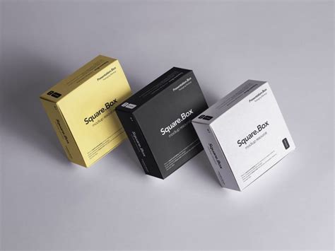 Multiple Box Packaging Mockup - Mockup Love