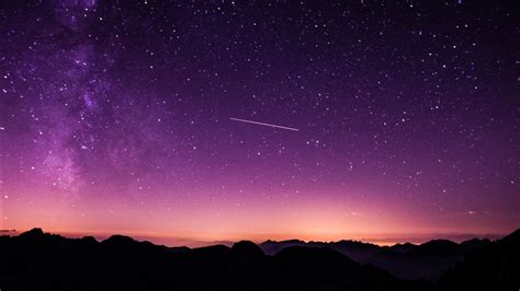 Purple Starry Sky Wallpapers | HD Wallpapers | ID #25894