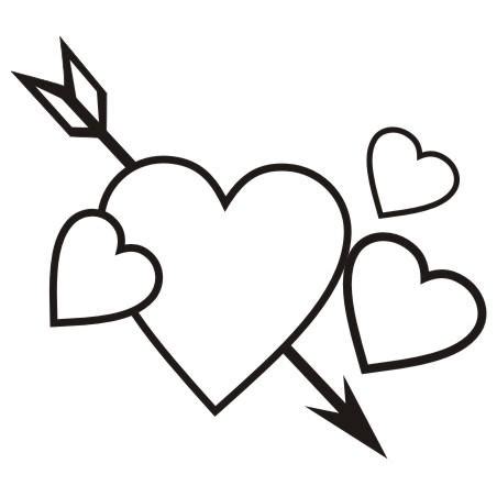 Heart Clipart Black And White Love