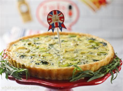 Coronation Quiche Recipe - What A Girl Eats