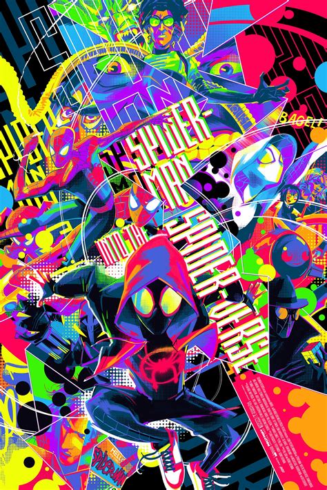 Spider-Man: Into the Spider-Verse (Timed Edition) Poster – Mondo