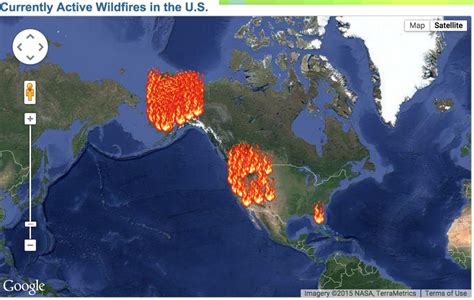 This Interactive Map Shows All the Places the US Is On Fire ...