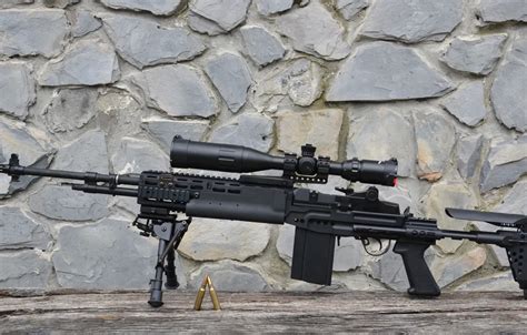 Wallpaper weapons, gun, rifle, weapon, rifle, M14, EBR, marksman, MK14 ...