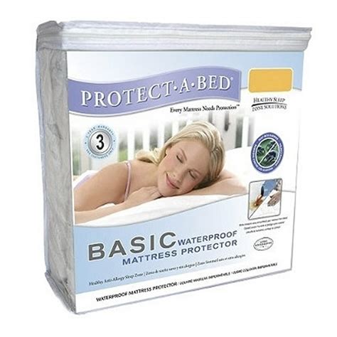 Basic Waterproof Twin XL Mattress Protector (Protect-A-Bed) - Walmart ...