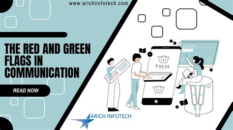 Red and green flags in communication — ARICH INFOTECH