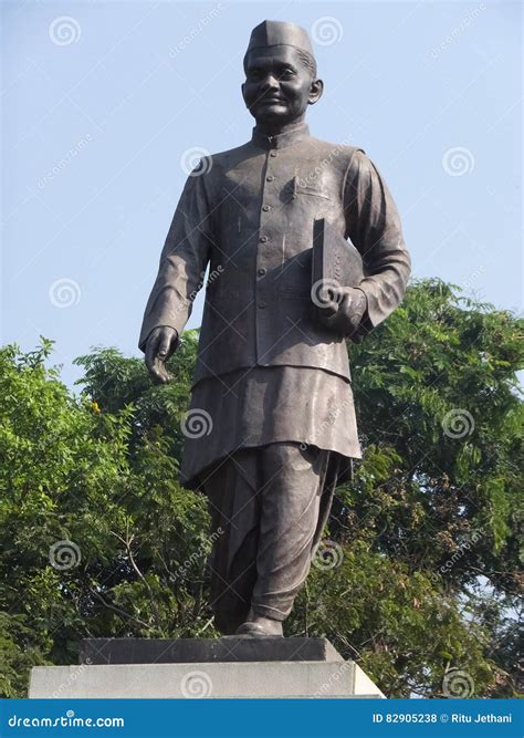 Lal Bahadur Shastri Statue In Mumbai, India Royalty-Free Stock Image ...