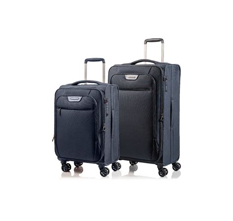 Champs Luggage Smart Softech Collection 2-Piece Soft Side Spinner ...