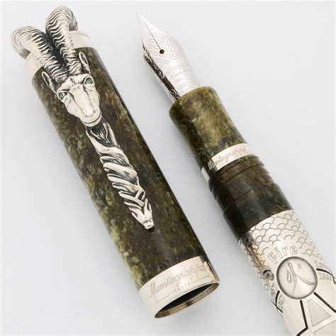 Montegrappa "Goat" Oriental Zodiac Collection Fountain Pen - Sterling ...