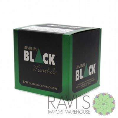 Djarum Black Menthol Filtered - Ravi's Import Warehouse