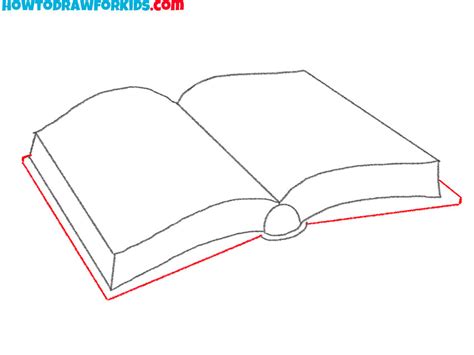 How to Draw an Open Book - Easy Drawing Tutorial For Kids