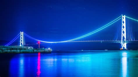 Akashi Kaikyo Bridge Computer Wallpapers, Desktop Backgrounds ...