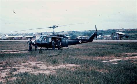 Long Binh, Vietnam. Feb, 1968, Huey and crew - a photo on Flickriver