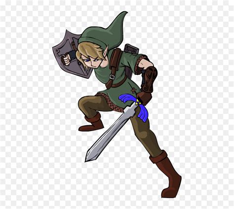 Link Super Smash Bros Png, Transparent Png - vhv