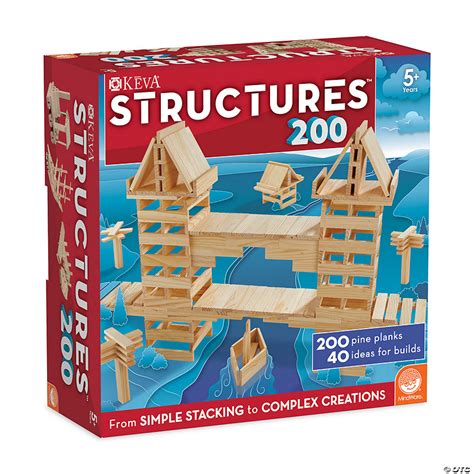 KEVA: Structures 200pc w/ FREE Bonus Planks | MindWare