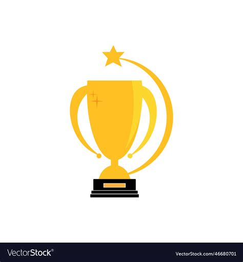 Trophy logo Royalty Free Vector Image - VectorStock