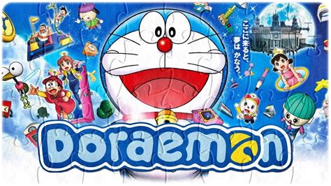 Doraemon Cartoon Puzzle Games For Kids | Doraemon Jigsaw Puzzle - YouTube