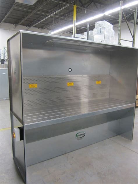 DualDraw Model TB3048 30" X 48" Downdraft Booth w/ Filtration System