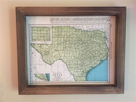 This item is unavailable | Etsy | Framed map, Map, Frame