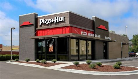 A Standalone Pizza Hut Restaurant