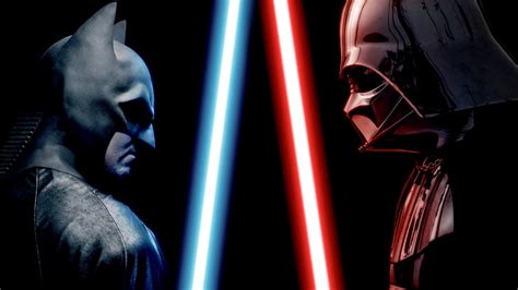 BATMAN vs DARTH VADER - ALTERNATE ENDING - Super Power Beat Down - YouTube