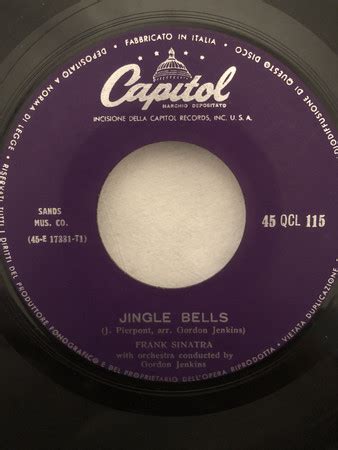 Frank Sinatra - Jingle Bells / Silent Night (1959, Vinyl) | Discogs