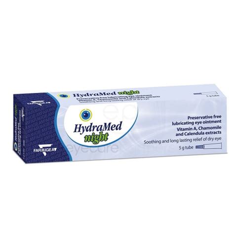 HydraMed Night Eye Ointment for Dry Eyes Eyecare Partners