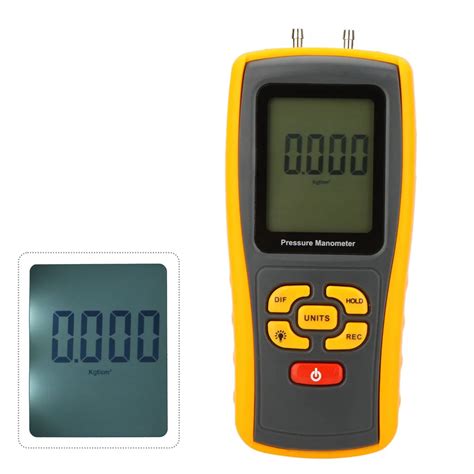 USB Digital pressure gauge LCD Pressure Manometer vacuum gauge Portable ...