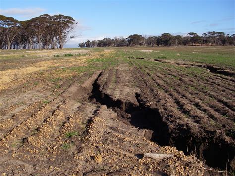 Water Erosion - Land degradation in Australia