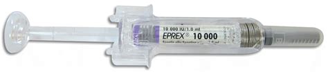 Image of eprex inj (pre-filled syringe) 10,000 iu-ml | MIMS Malaysia