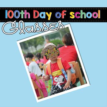 100th Day Glasses | 100th Day of School Craft by Craftiria School