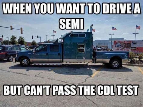 Semi Truck Driver Meme