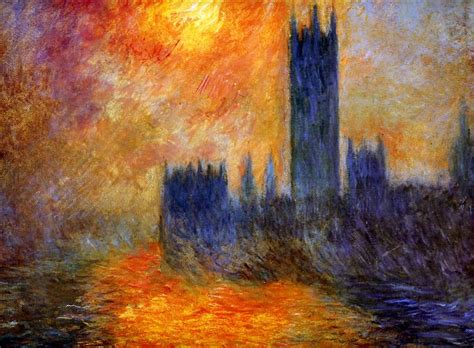 House of Parliament Sun, 1903 - Claude Monet - WikiArt.org