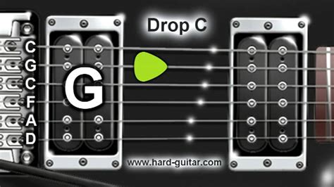 Drop C Guitar Tuner (C G C F A D Tuning) - YouTube